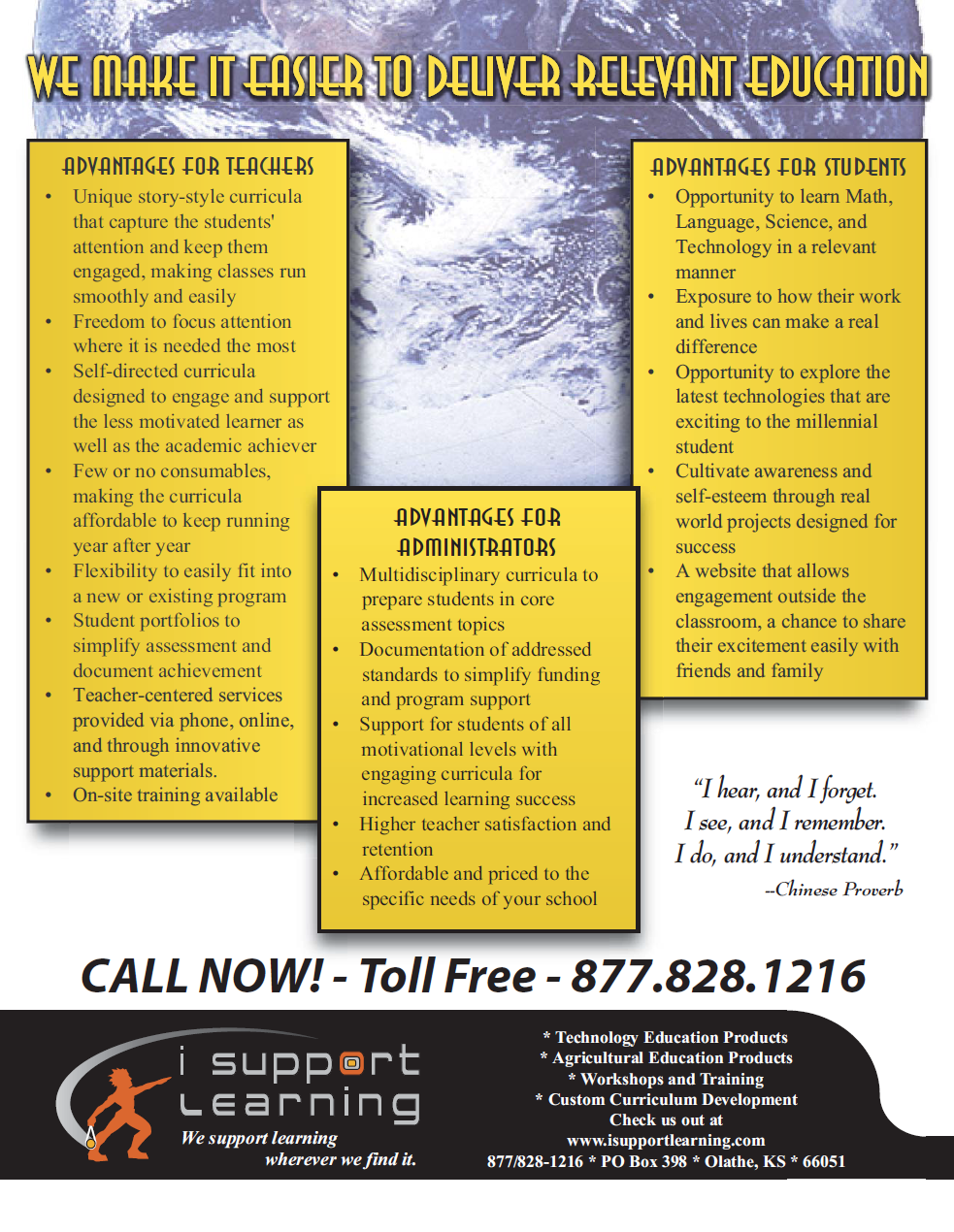 curriculum brochure